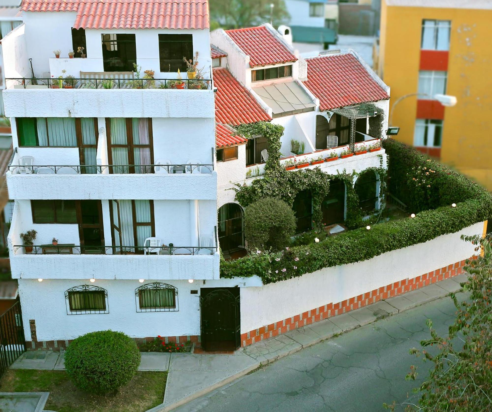 Hotel La Casa De Tin Tin อาเรกิปา ภายนอก รูปภาพ